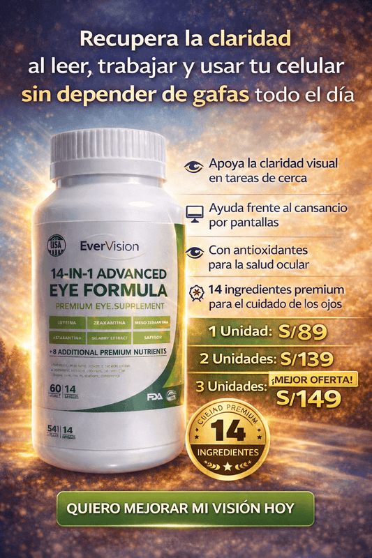 Formula Avanzada para Ojos Eversion 14 en 1
