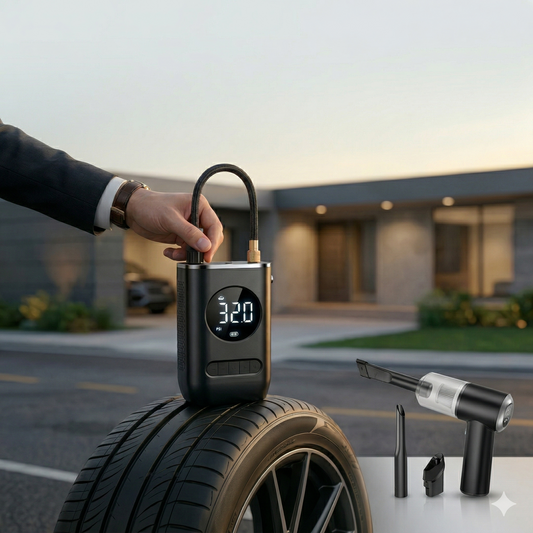 Compresor digital inalámbrico